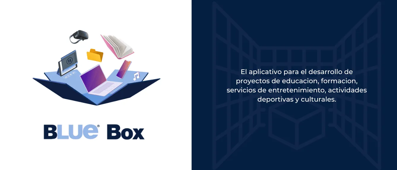 Descubre Blue Box: Tu aliado integral para proyectos educativos, de entretenimiento, deportivos y más